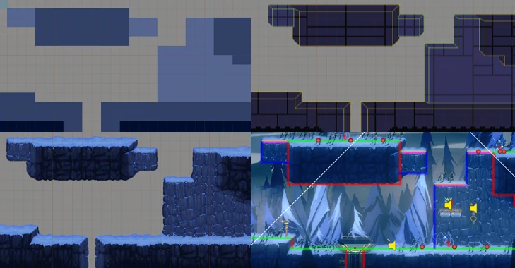Level design blocks