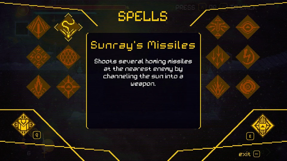 Spells UI