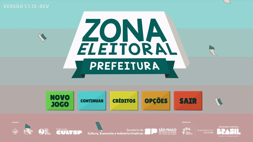 Zona Eleitoral main menu